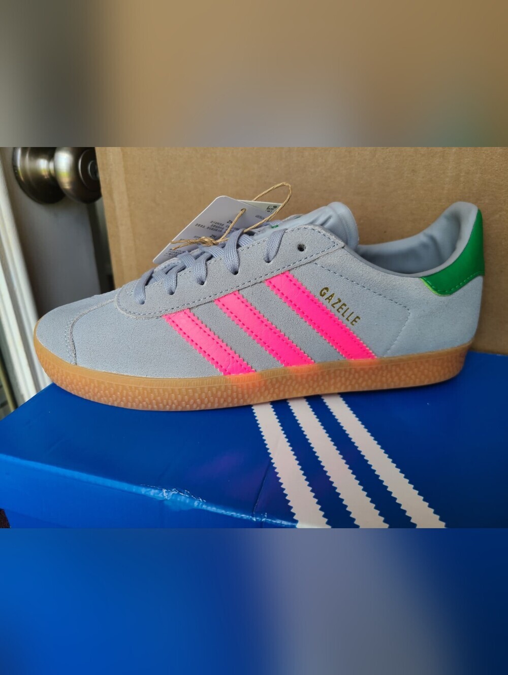 Adidas Gazelle J 5 Youth Womens 6.5 new with box